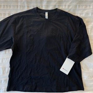 NEW Lululemon LA Relaxed 3/4 Sleeve Crew